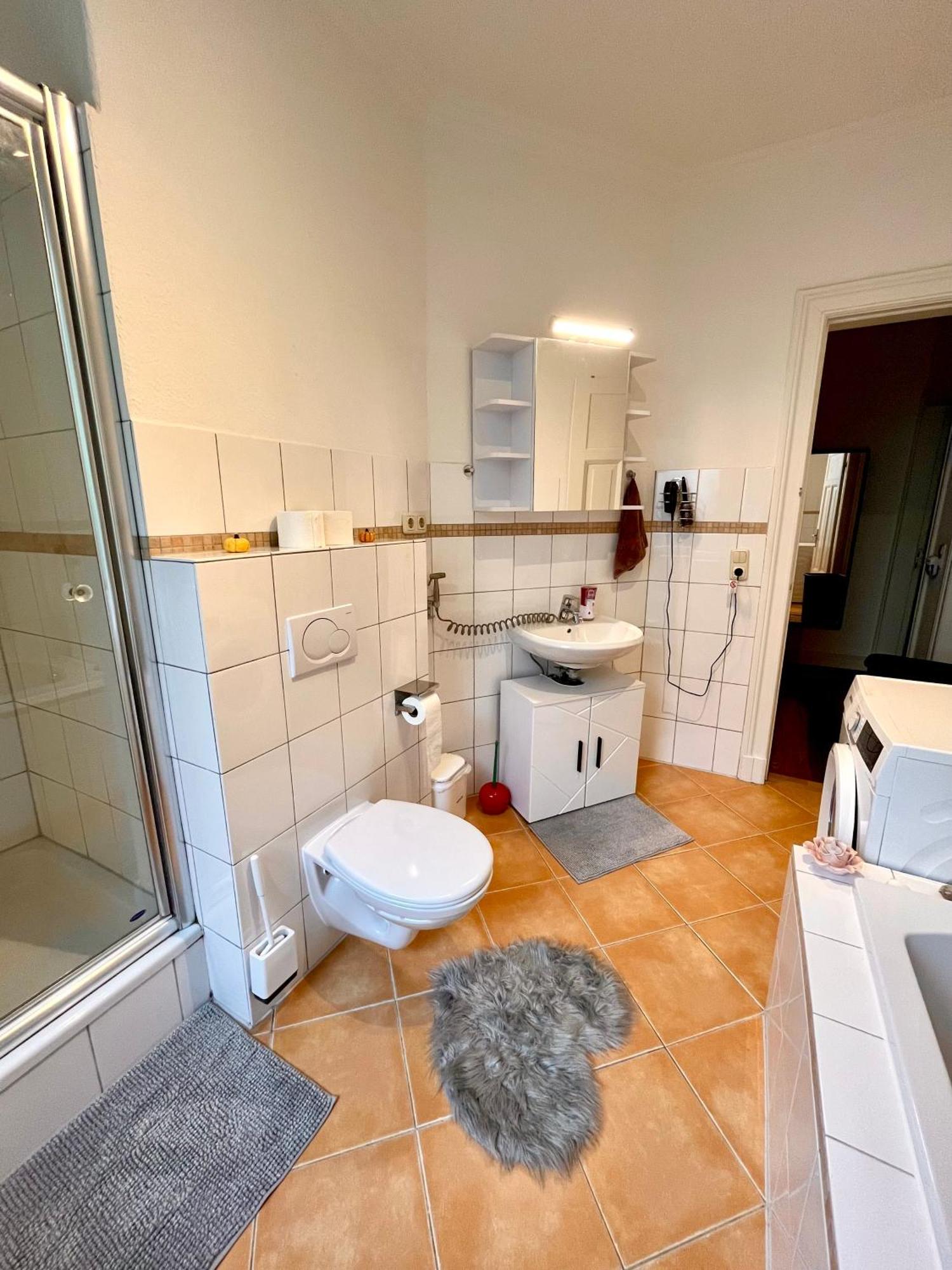 Doppelzimmer Mit Terrasse In Privatem Zuhause Lubeka Zewnętrze zdjęcie