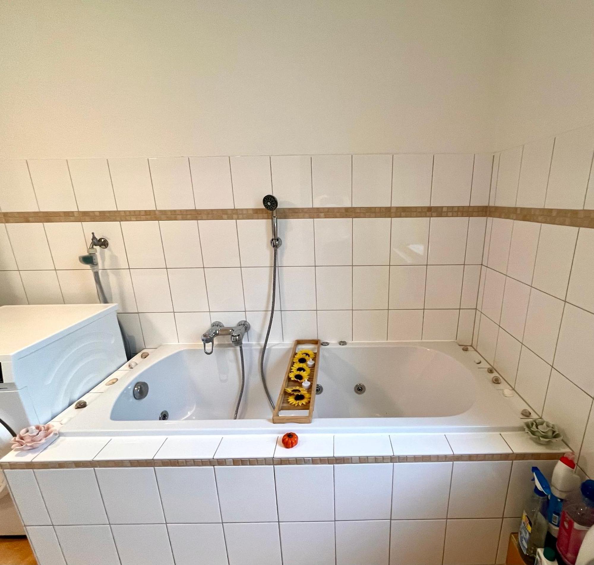 Doppelzimmer Mit Terrasse In Privatem Zuhause Lubeka Zewnętrze zdjęcie