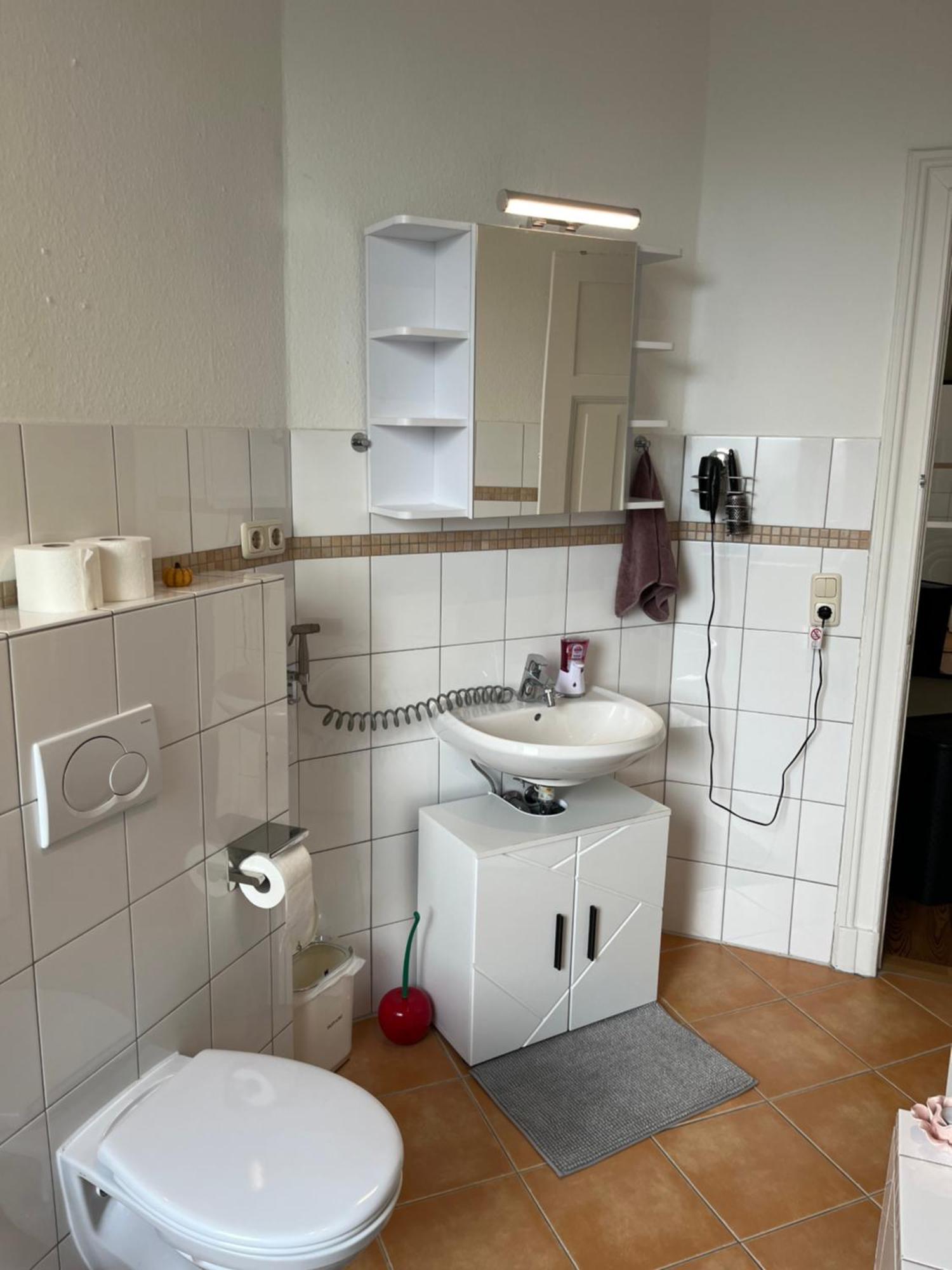 Doppelzimmer Mit Terrasse In Privatem Zuhause Lubeka Zewnętrze zdjęcie